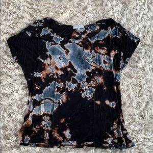 Tie dye/acid wash soft t shirt